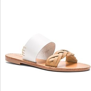 Never worn Soludos braided sandals